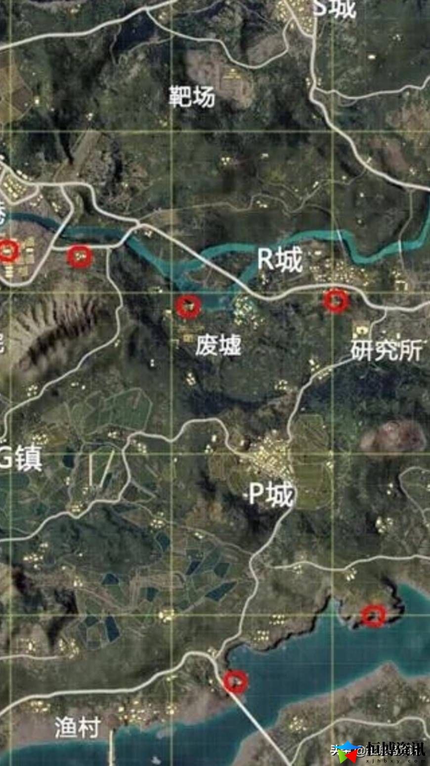 和平精英十大狙击点位图_盘点海岛十大狙击点