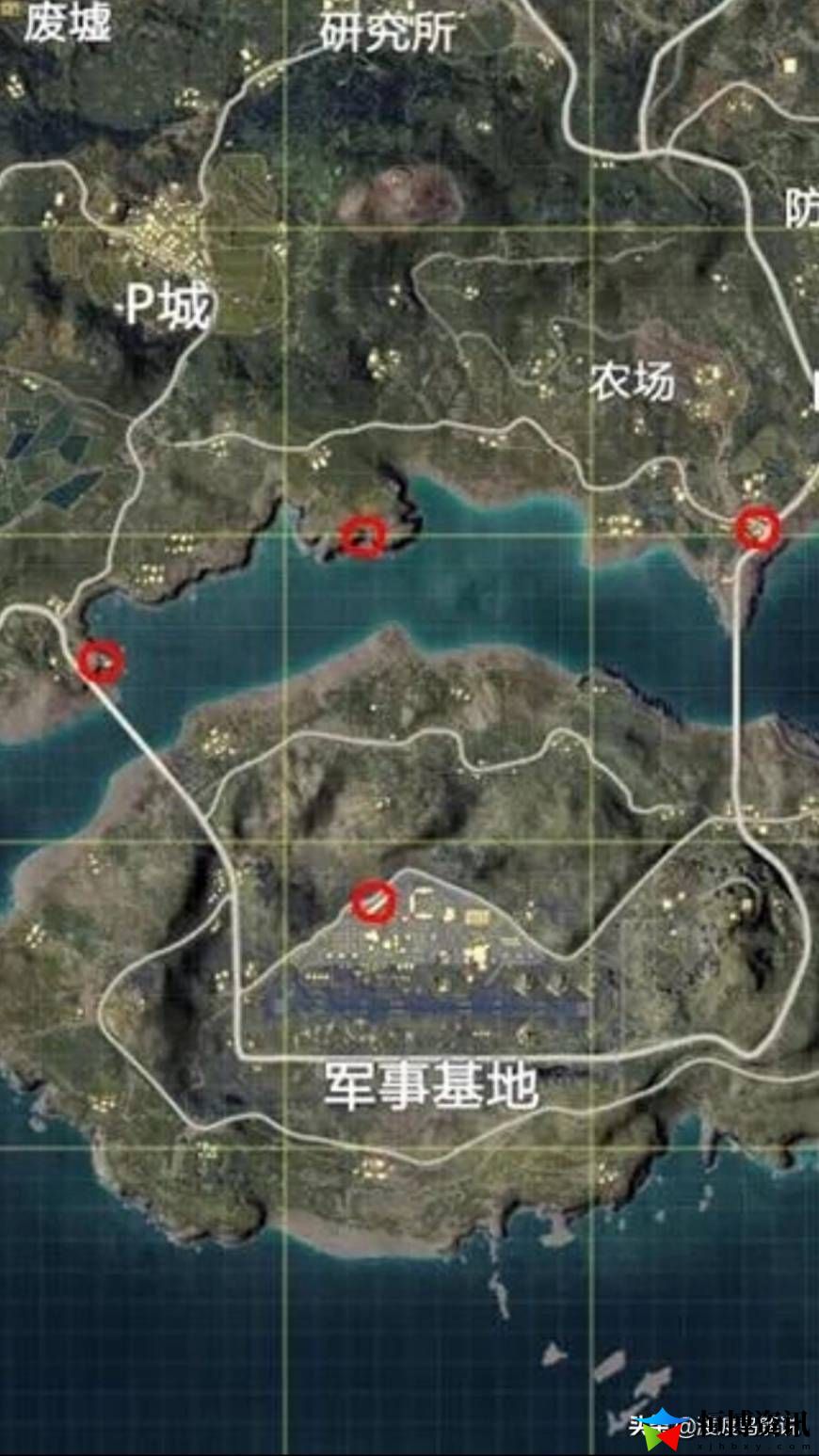 和平精英十大狙击点位图_盘点海岛十大狙击点