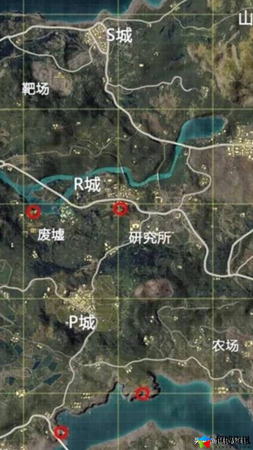 和平精英十大狙击点位图_盘点海岛十大狙击点