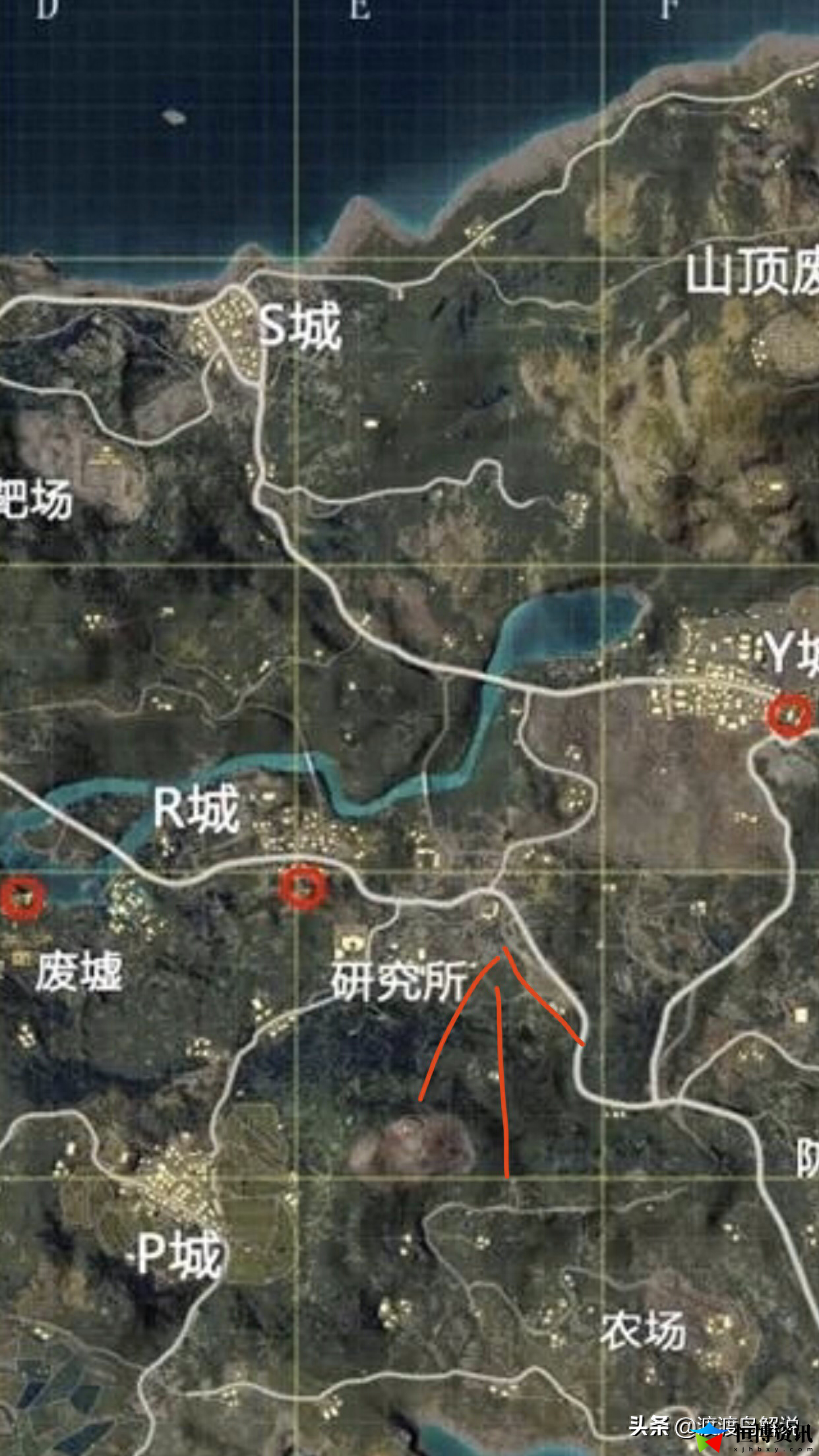 和平精英十大狙击点位图_盘点海岛十大狙击点