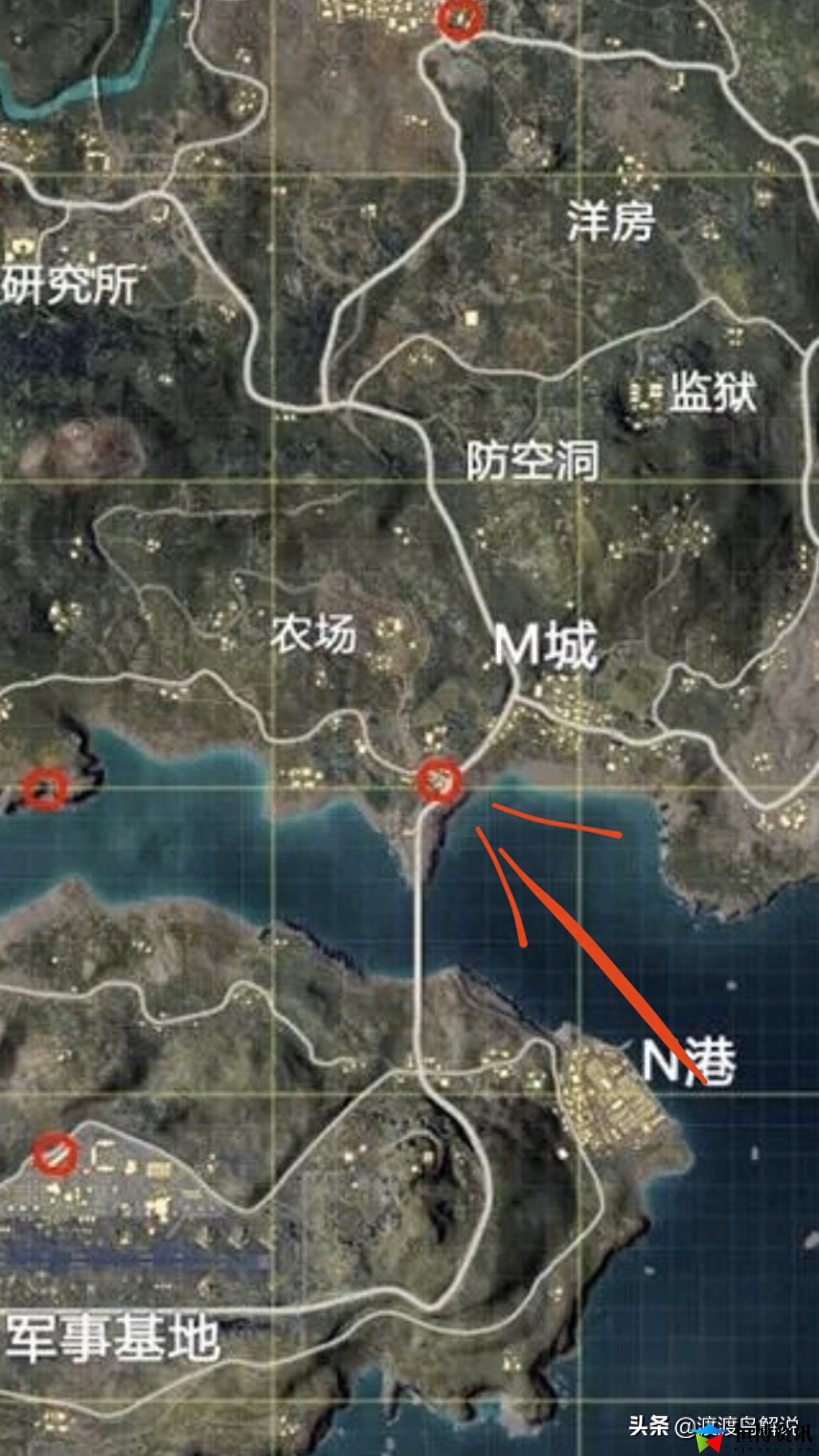 和平精英十大狙击点位图_盘点海岛十大狙击点