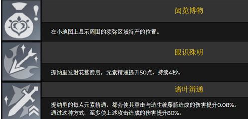 原神提纳里培养全面攻略_提纳里最强阵容配置介绍
