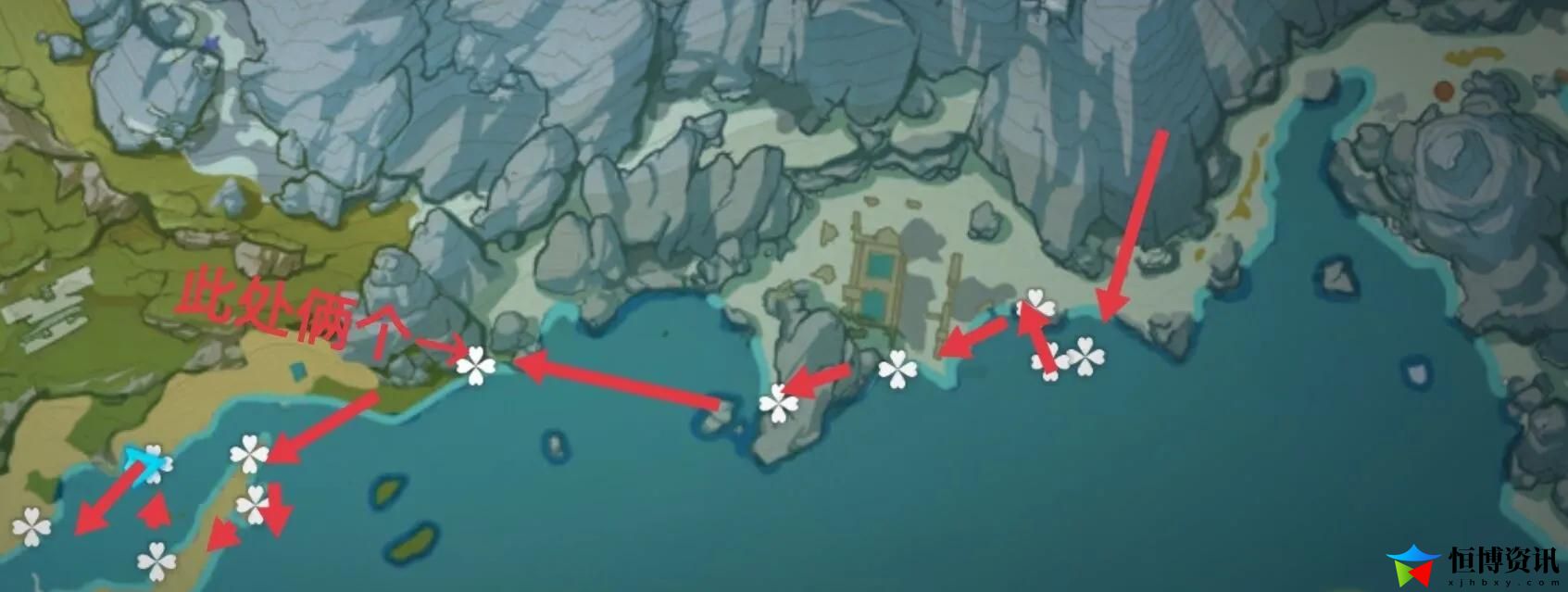 原神星螺采集路线_星螺具体位置采集